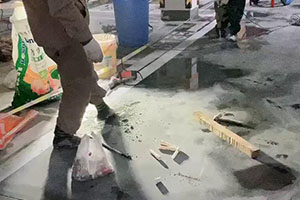 上海地下车库堵漏施工视频