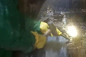 上海消防水池堵漏施工视频